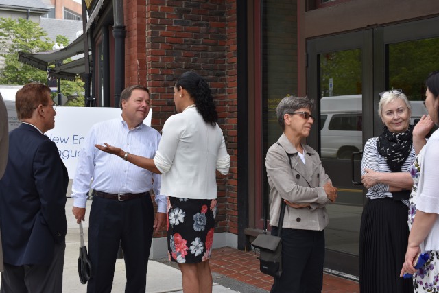 New England Language School Ribbon Cutting